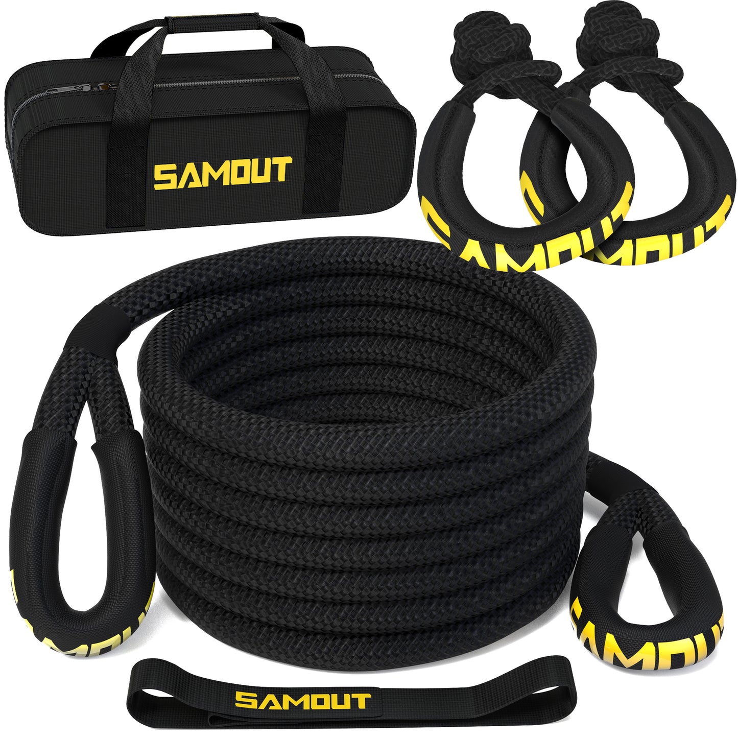 Kinetic Recovery Rope - 1in x 20ft - 48,000lbs